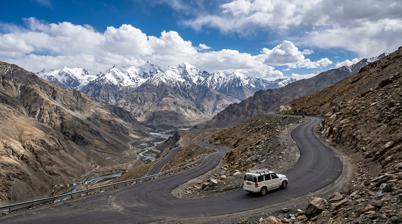 Manali to Leh